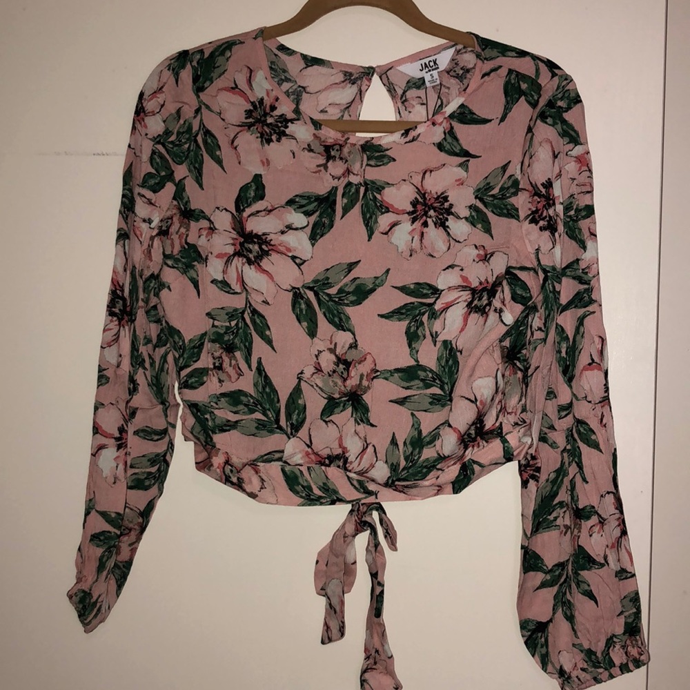 3/$30-JACK by BB Dakota - Women’s floral blouse
